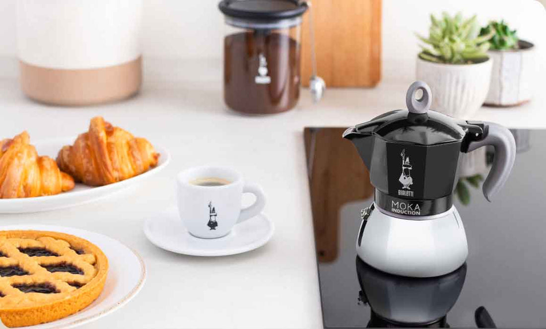 A Moka pot on the induction hob: when tradition is renewed
