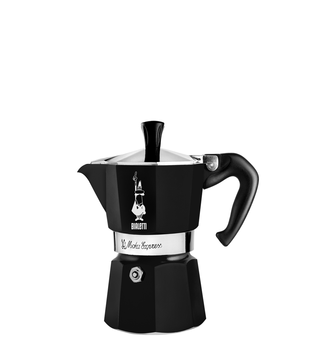 Bialetti - Moka Express Black  6 Cups