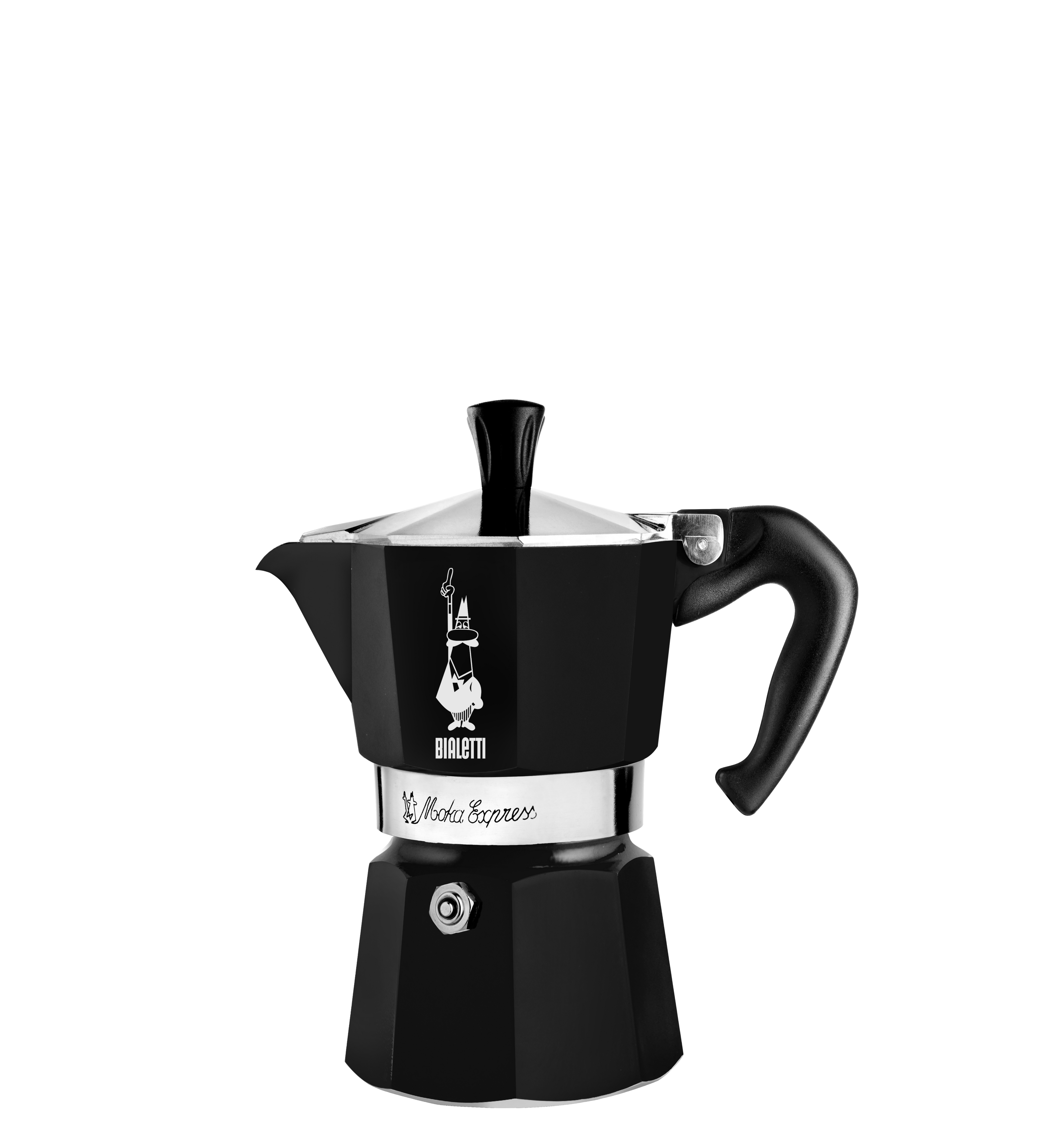 Bialetti - Moka Express Black  6 Cups