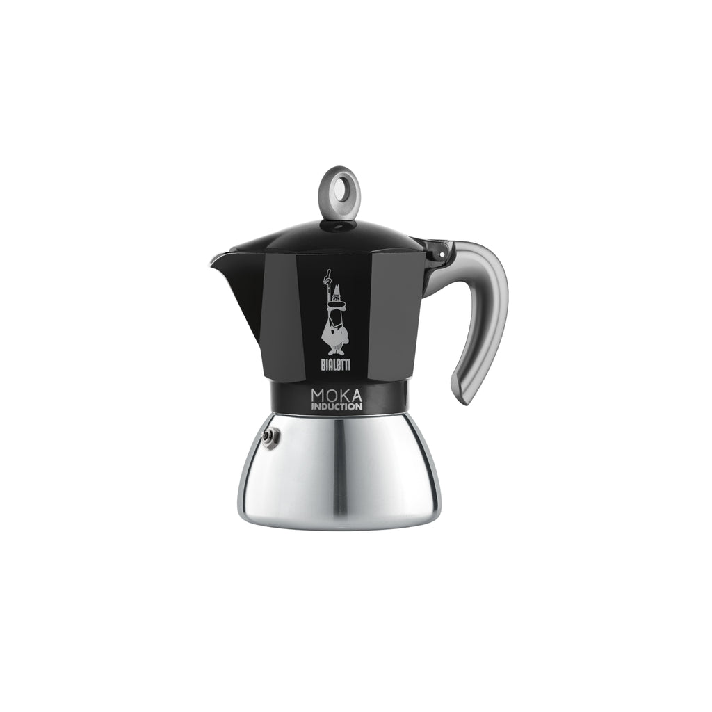 Bialetti - New Moka Induction Black 6 Cups