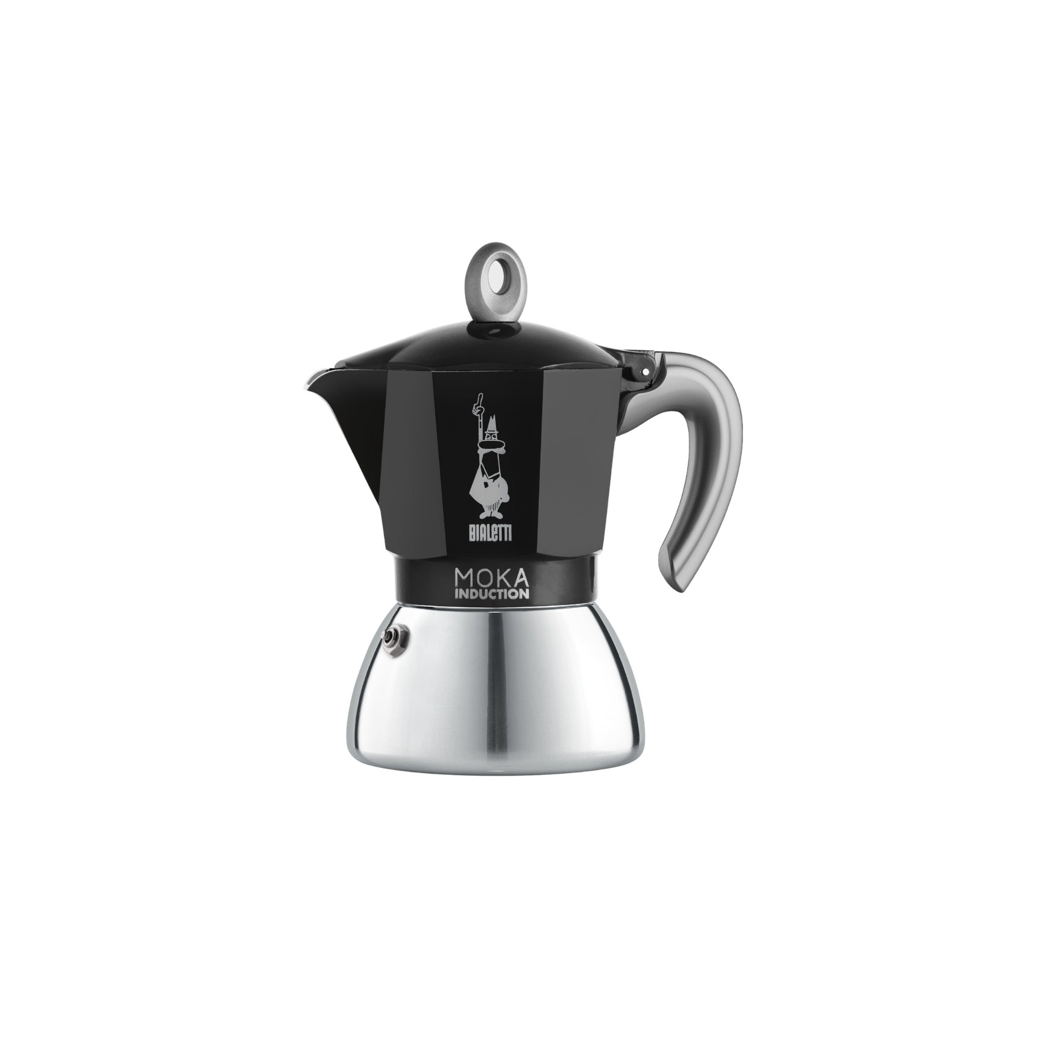 Bialetti - New Moka Induction Black 6 Cups