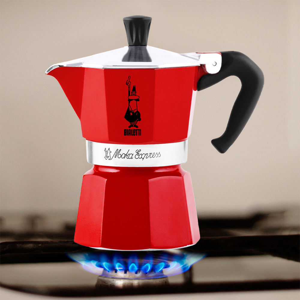 Bialetti - Moka Express Red 6 Cups