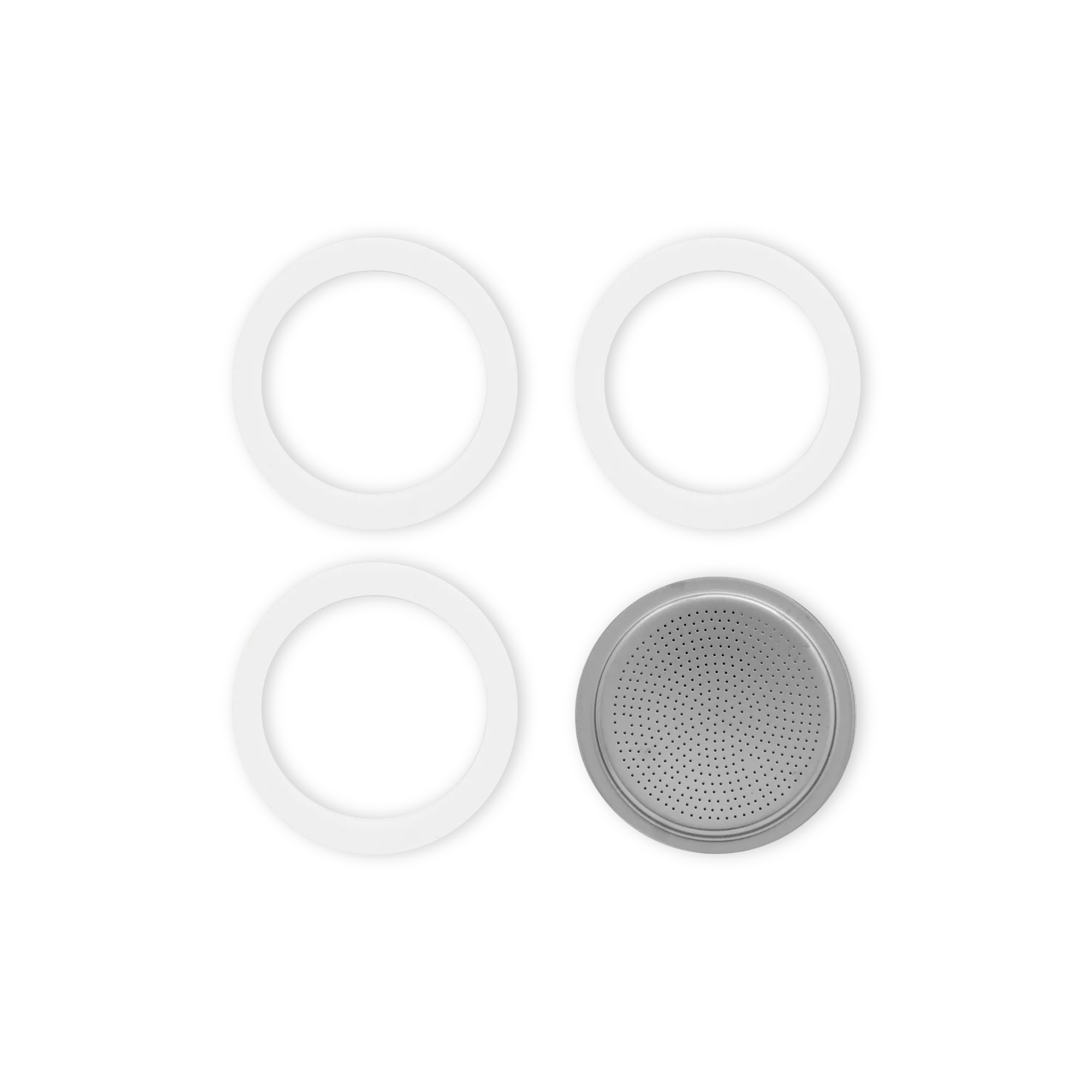 Bialetti - 3 Gasket + 1 Filter 6 Cups