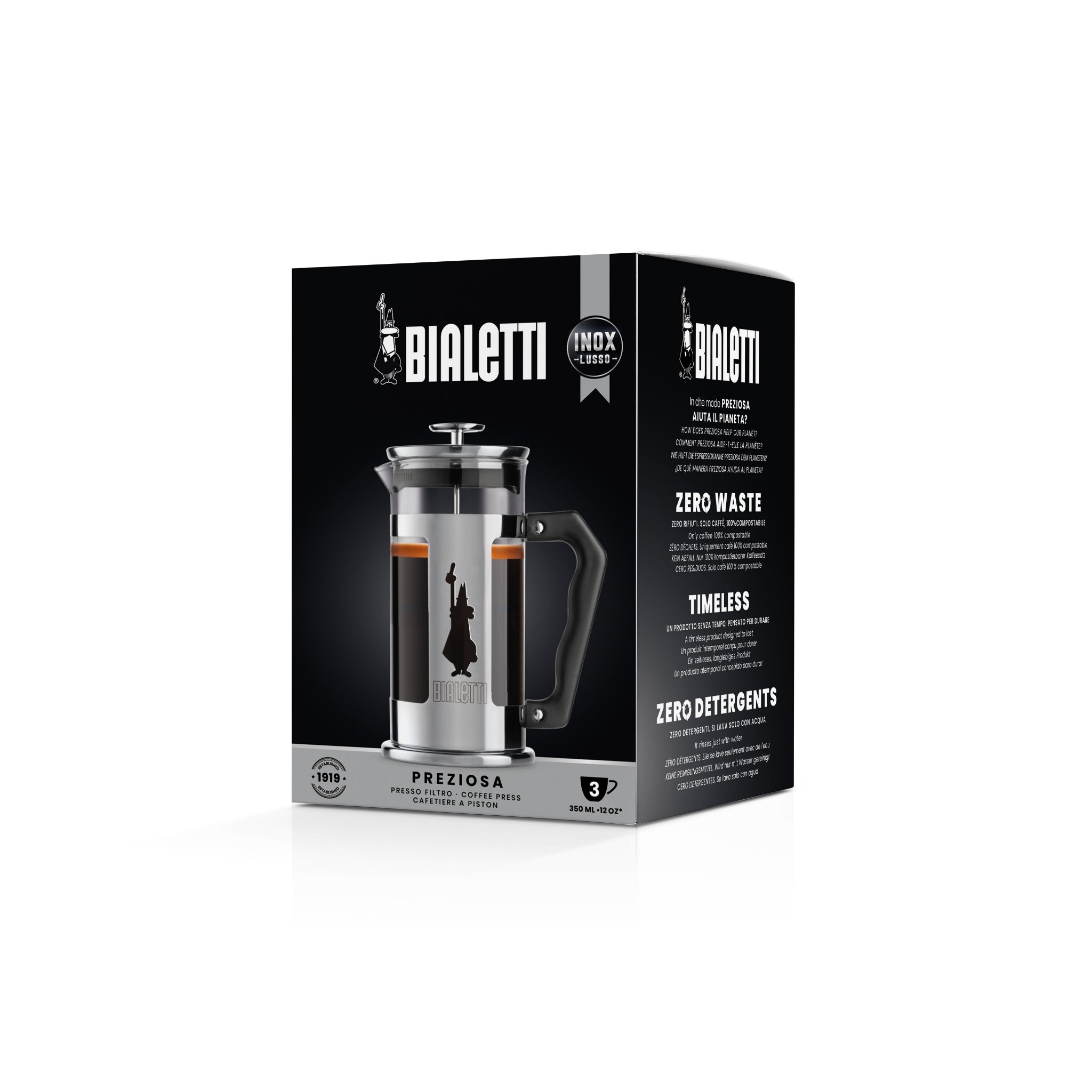 Bialetti - Coffee Press Preziosa 350 Ml.