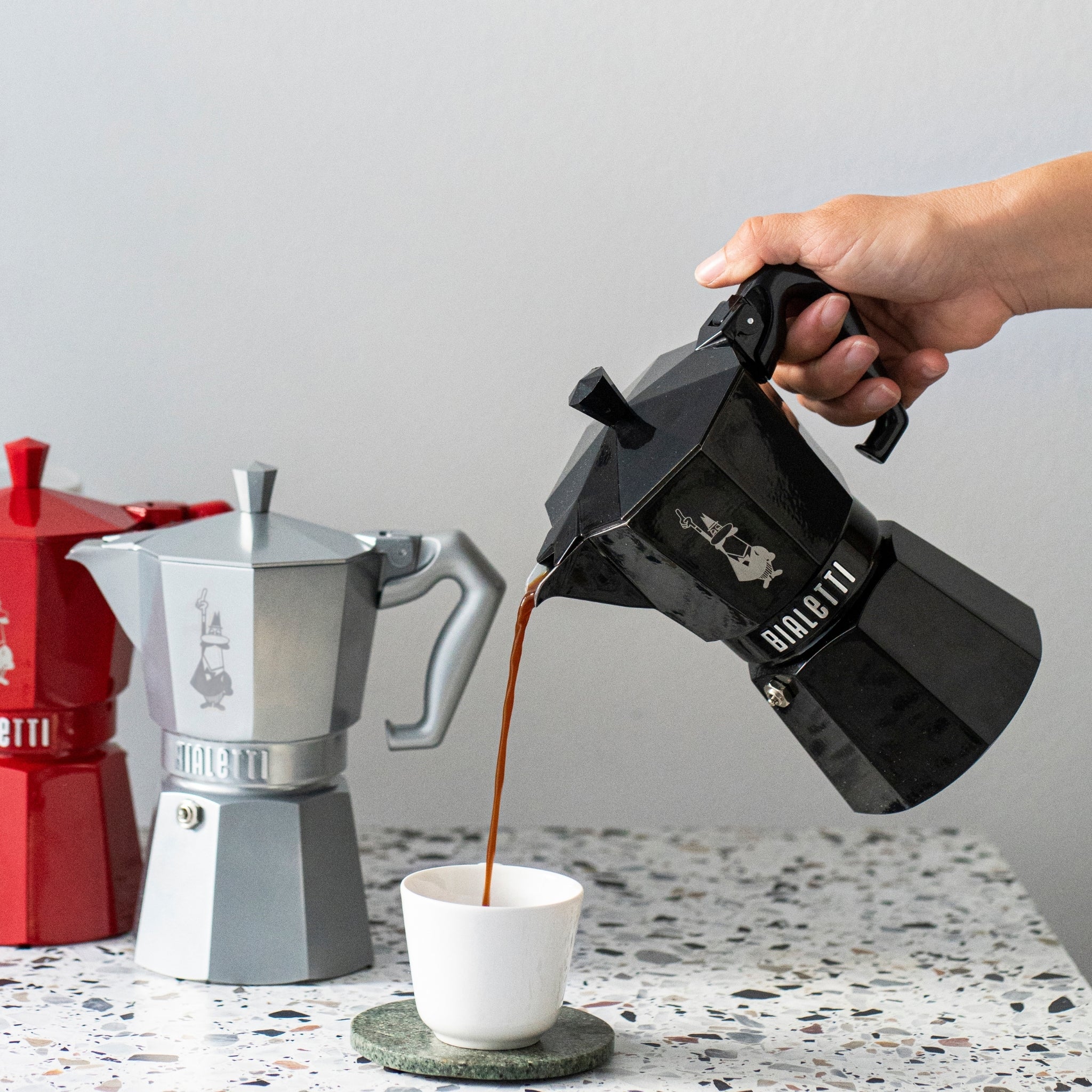 Bialetti - Moka Exclusive Black 6Tz