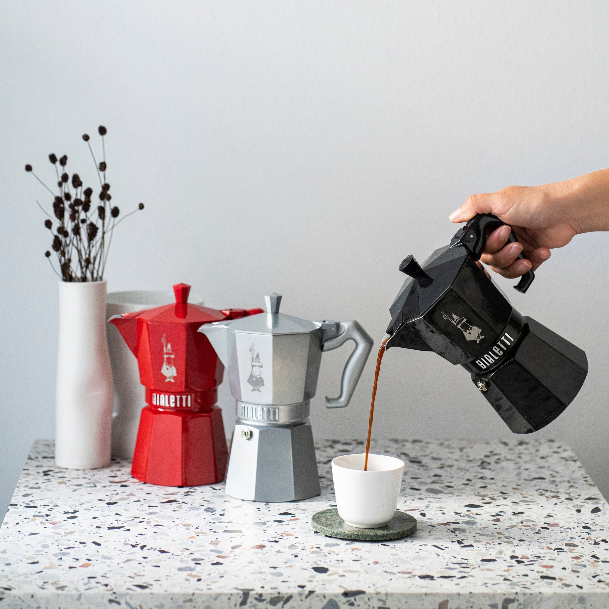 Bialetti - Moka Exclusive Red 3Tz