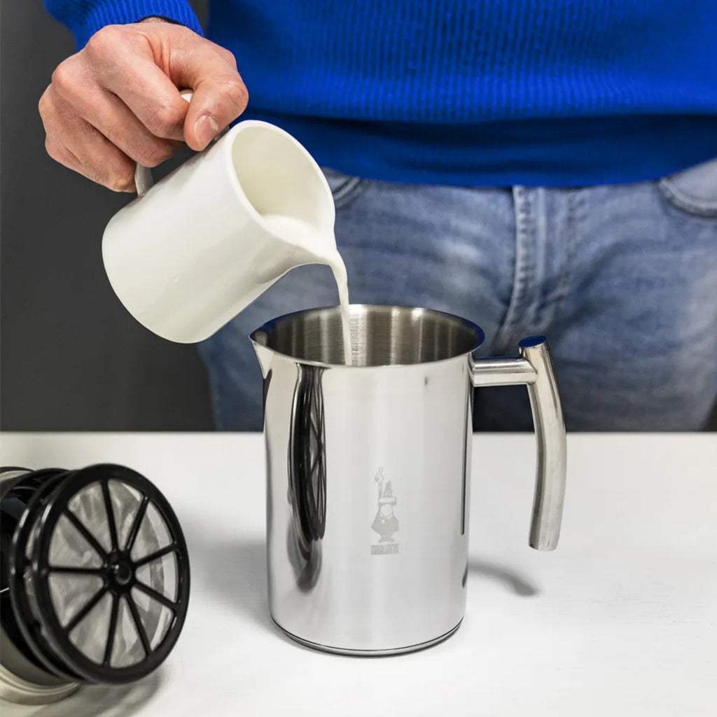 Bialetti - Milk Frother Stainless Steel Induction