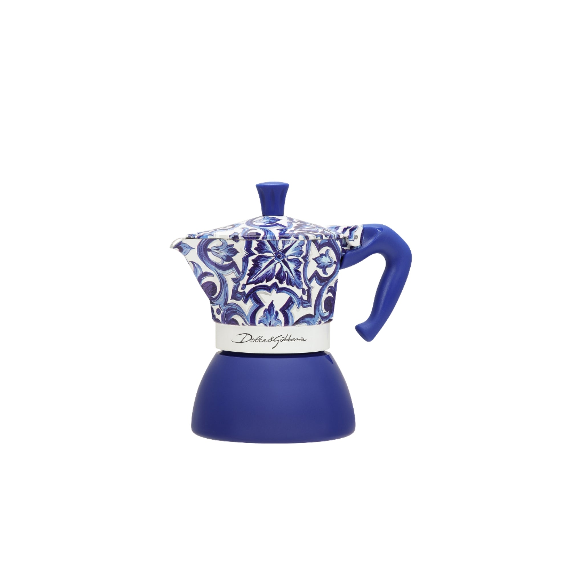 Bialetti - Moka Induction 4 Cups D&G Blu Mediterraneo