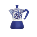 Bialetti - Moka Induction 6  Cups D&G Blu Mediterraneo