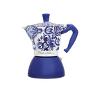 Bialetti - Moka Induction 6  Cups D&G Blu Mediterraneo