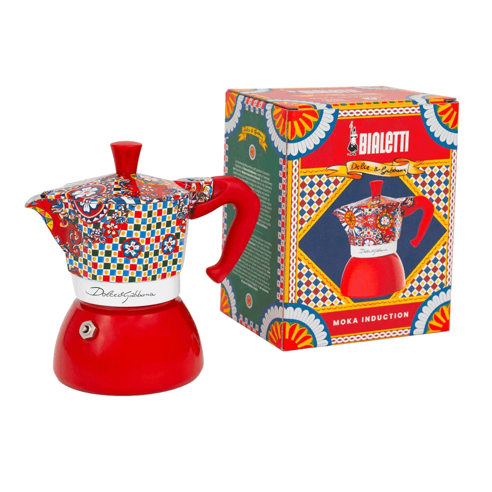 Bialetti - Moka Induction 4 Cups D&G