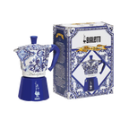 Bialetti - Moka Express 3Tz  D&G Blu Mediterraneo