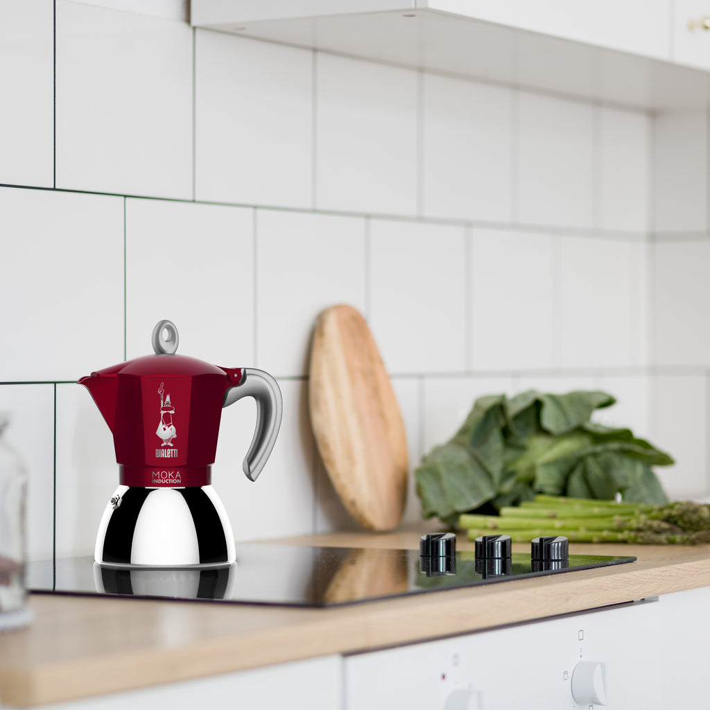Bialetti - New Moka Induction Red 4 Cups