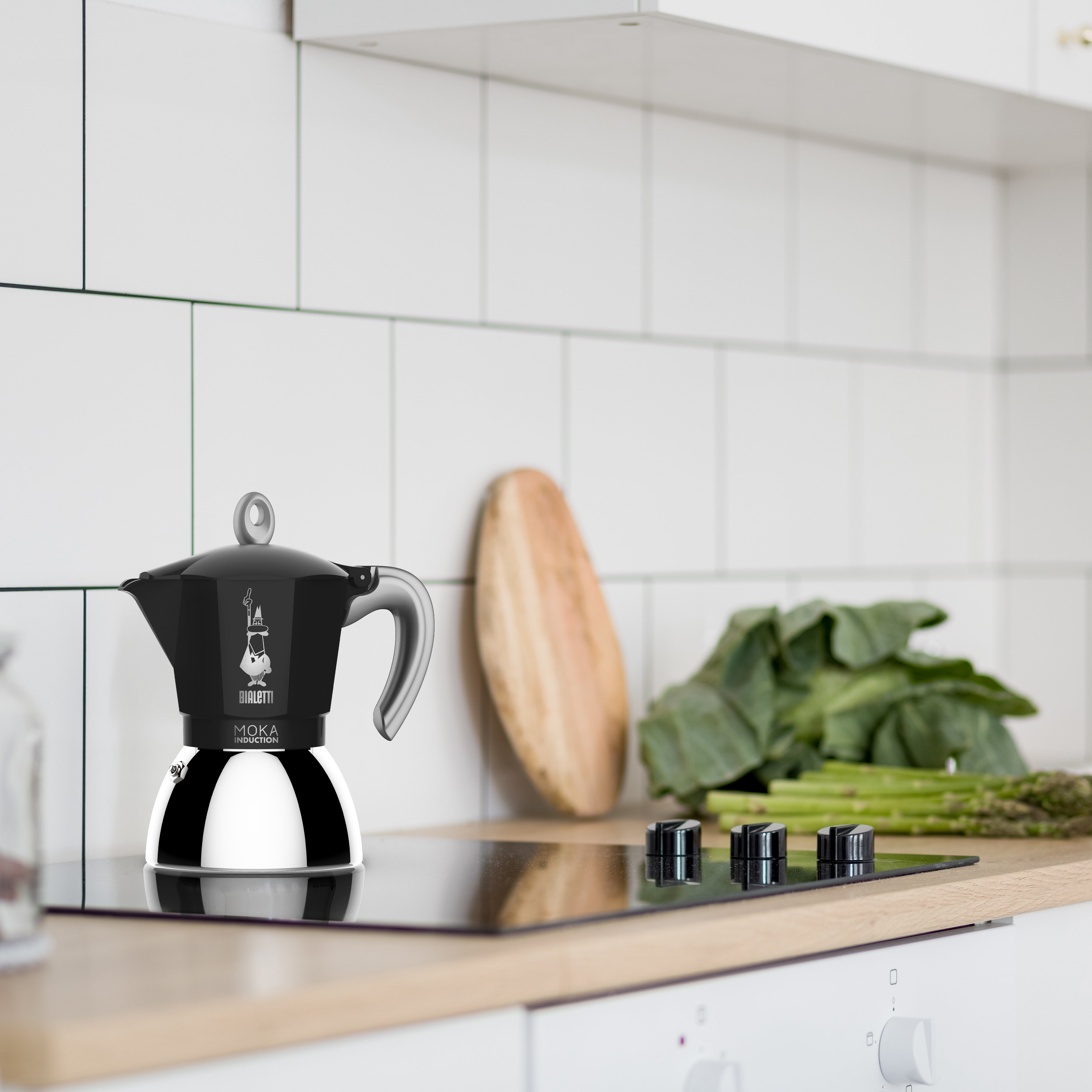 Bialetti - New Moka Induction Black 2 Cups