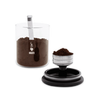 Bialetti - Glass Coffee Jar W/Moka Top