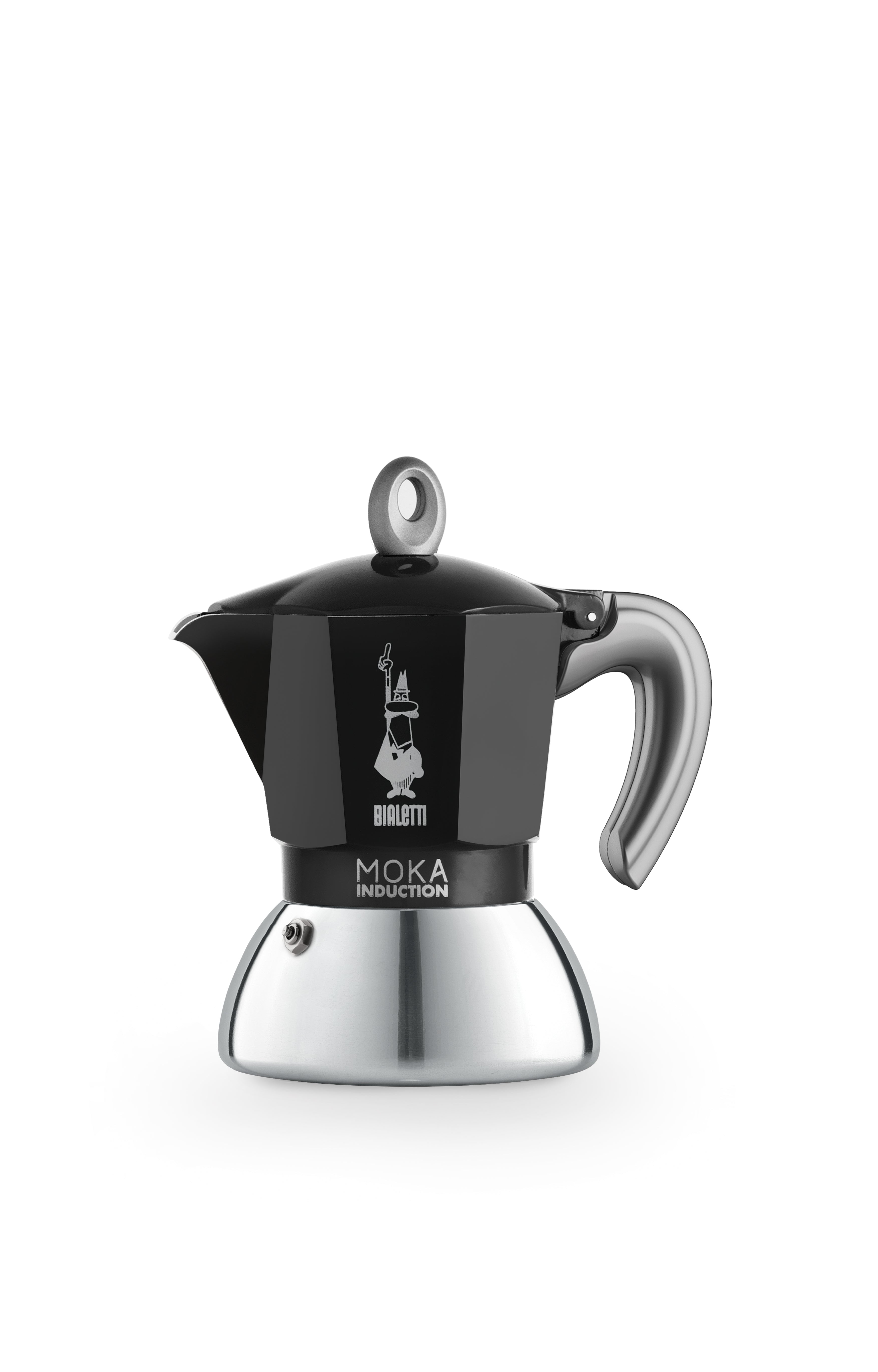 Bialetti - New Moka Induction Black 2 Cups