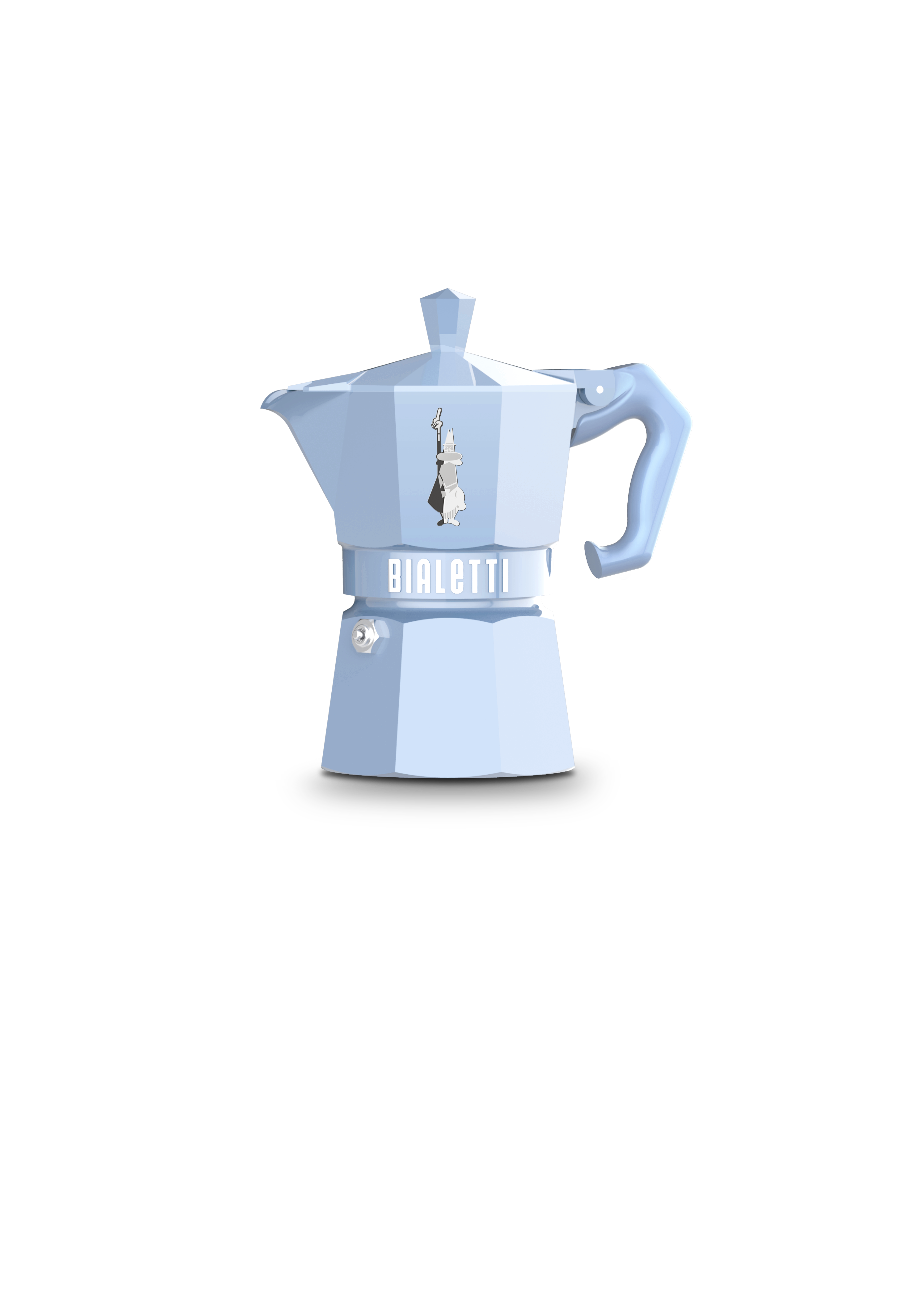 Bialetti - Moka Exclusive L. Blue 3Tz