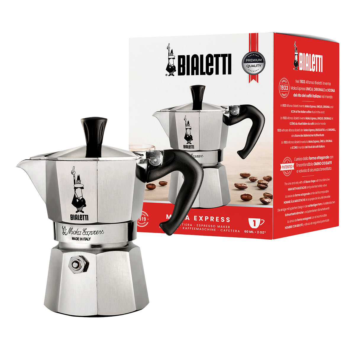 Bialetti - Moka Express 1 Cup