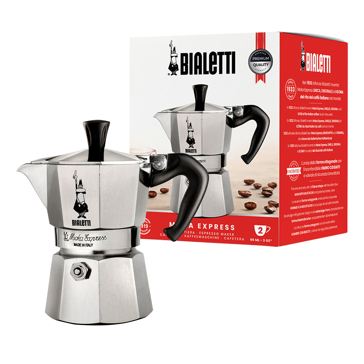 Bialetti - Moka Express 2 Cups