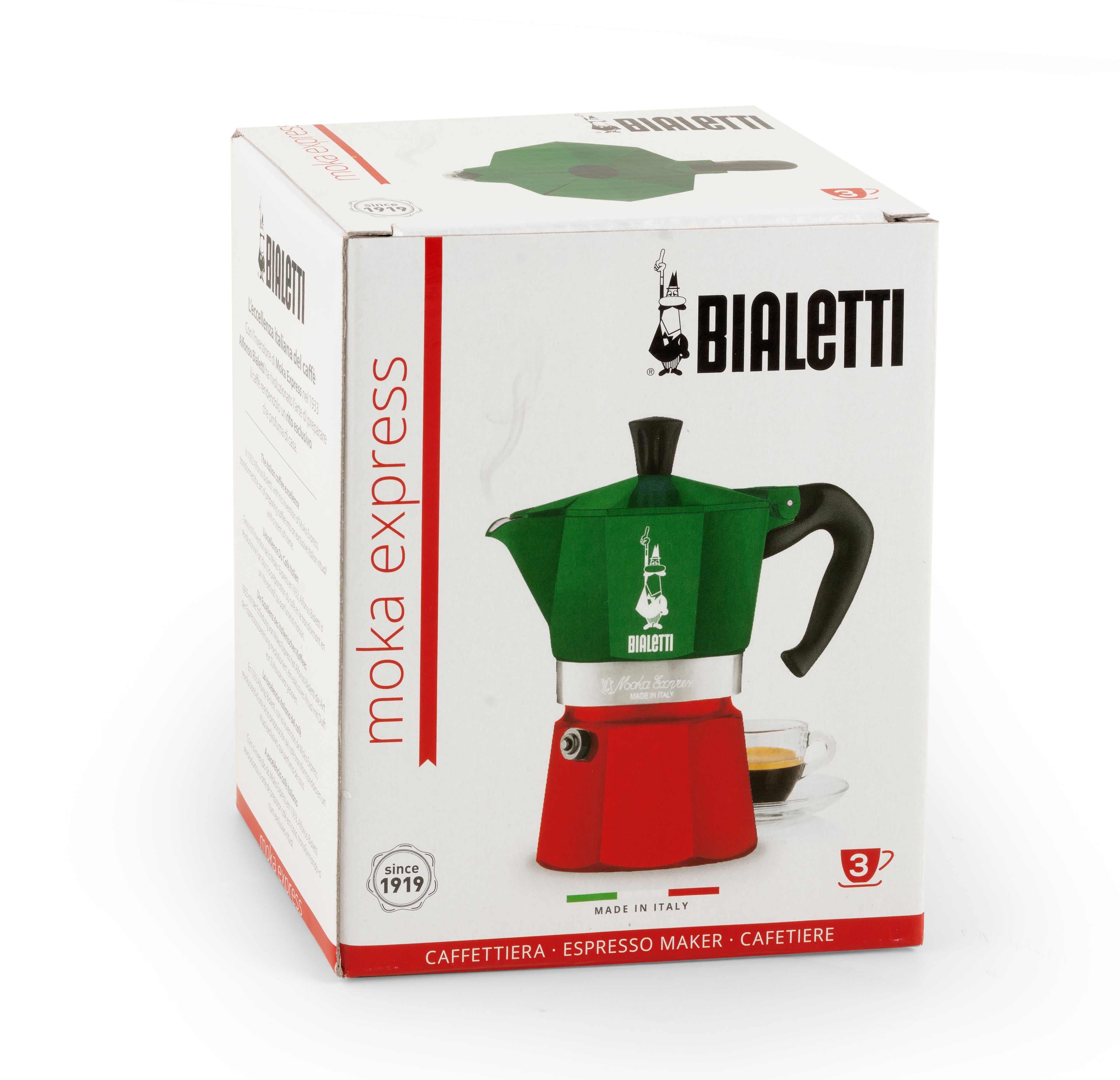 Bialetti - Moka Express Italia 3 Cups